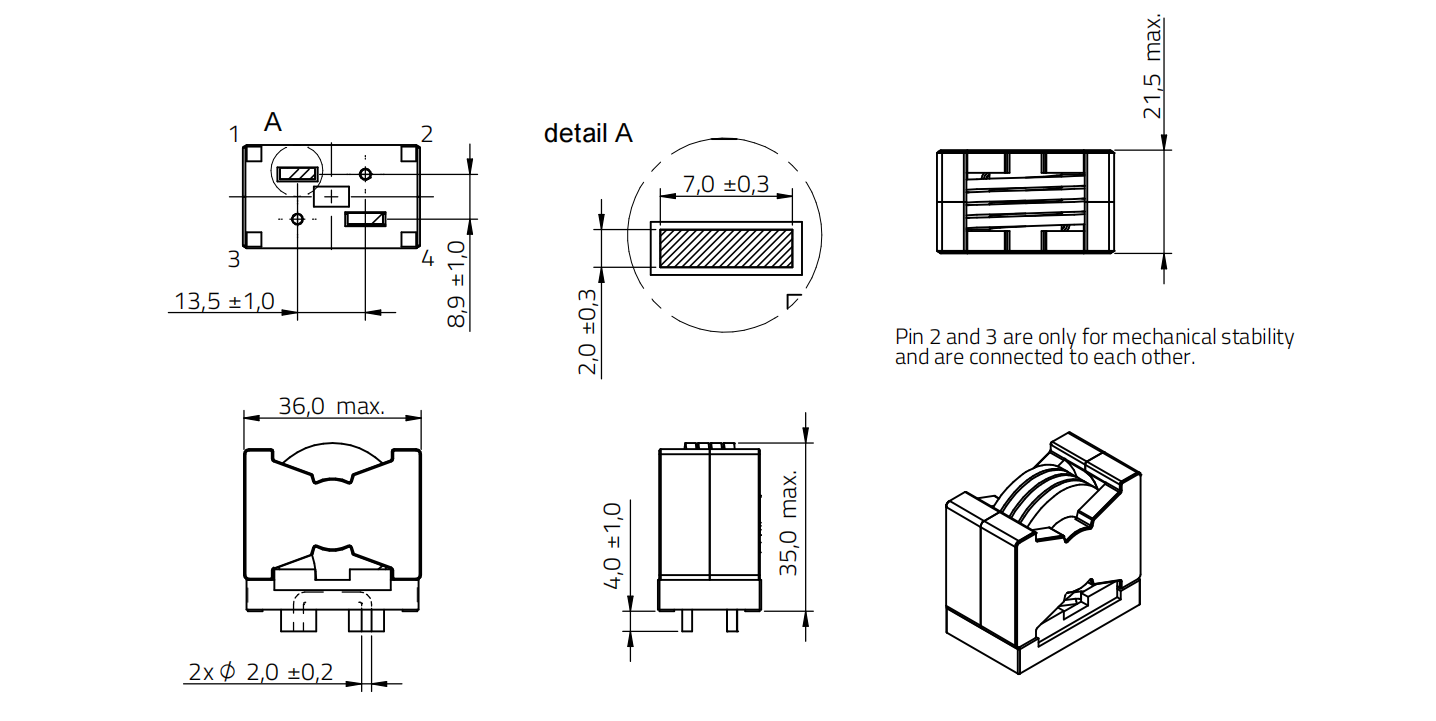 Shielded THT High-Current Inductor Shielded THT High-Current Inductor