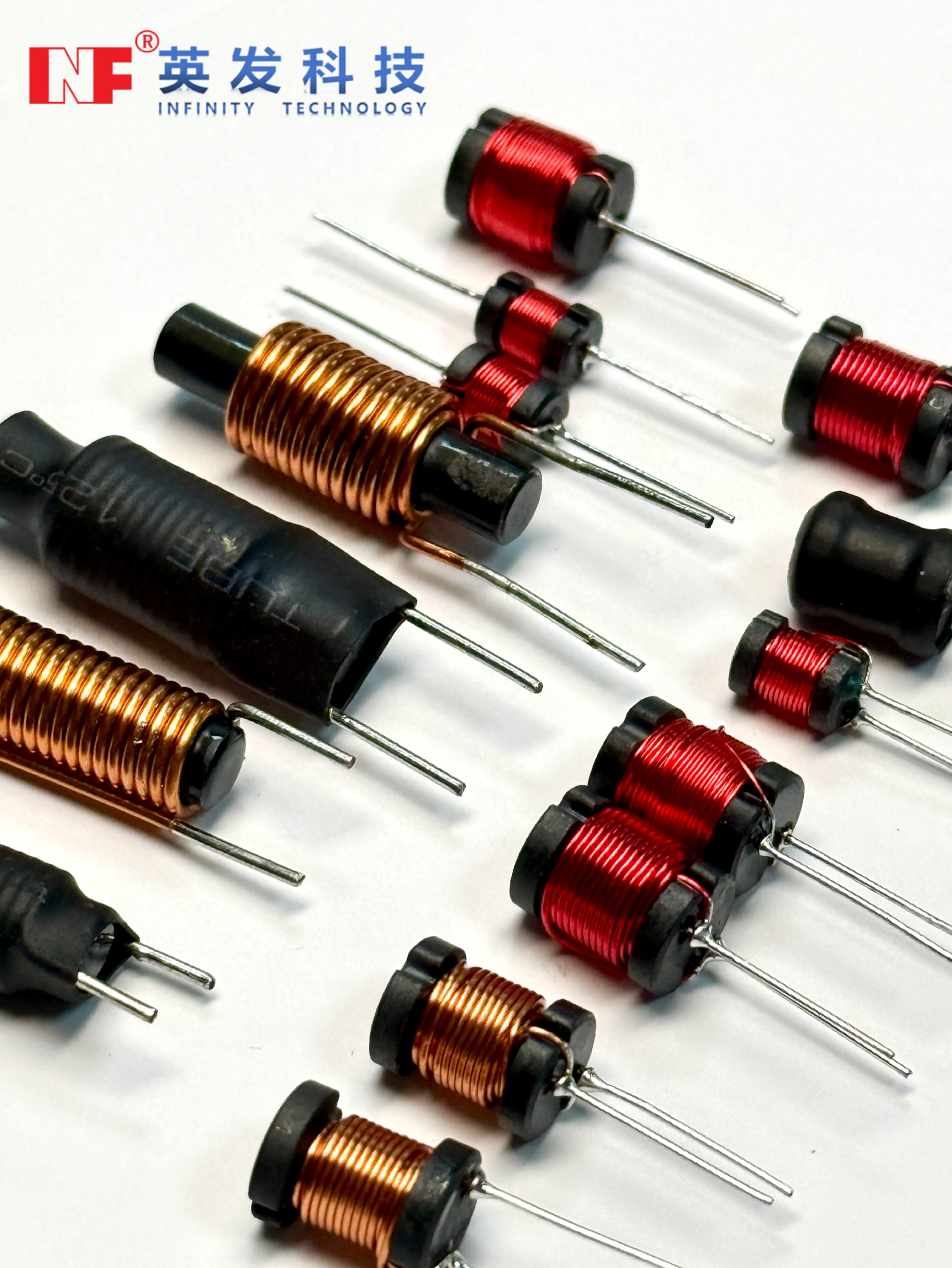 DR Radial Leaded Wire Wound Inductor