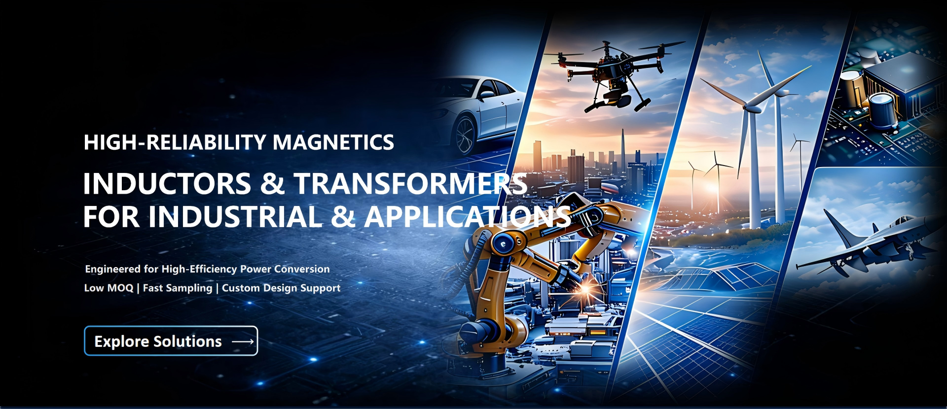 HIGH-RELIABILITY magnetic components
