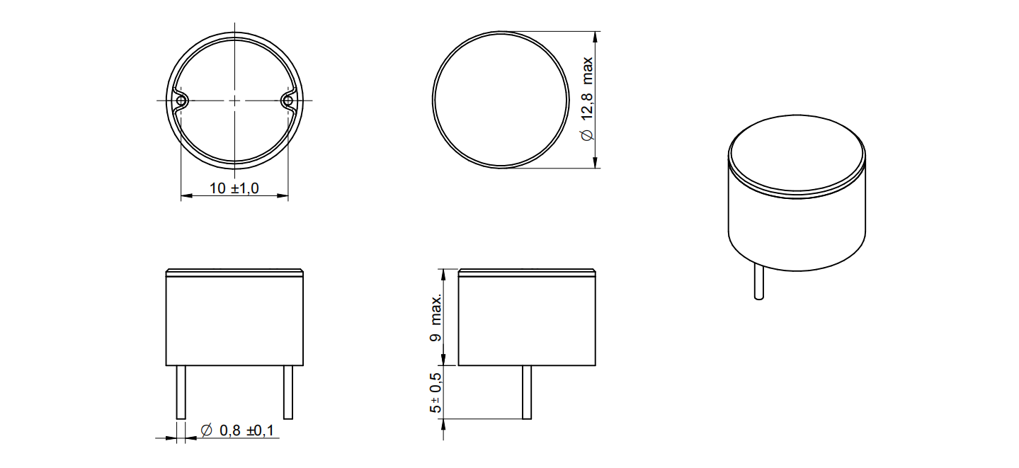  Low DCR THT Power Inductor