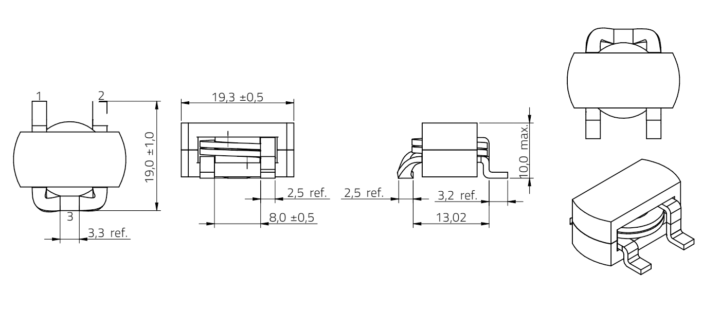 2010 SMT High Current Shielded Power Inductor